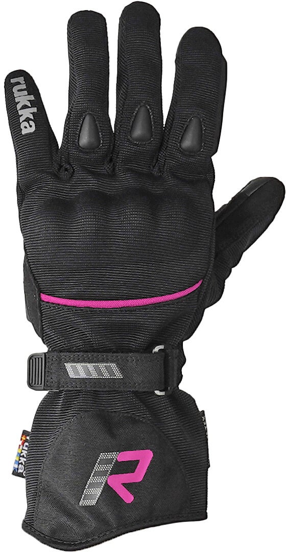 Rukka Virve 2.0 GTX Gants de moto pour dames noir/rose 9 Figure 1