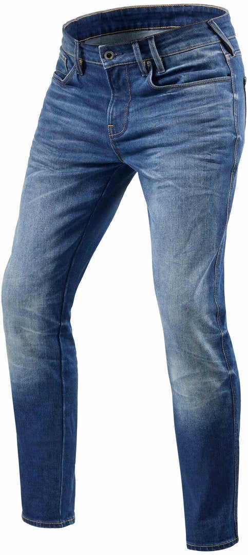 Revit Carlin SK Vaqueros de moto Blue Stone Wash 33/32 Figura 1