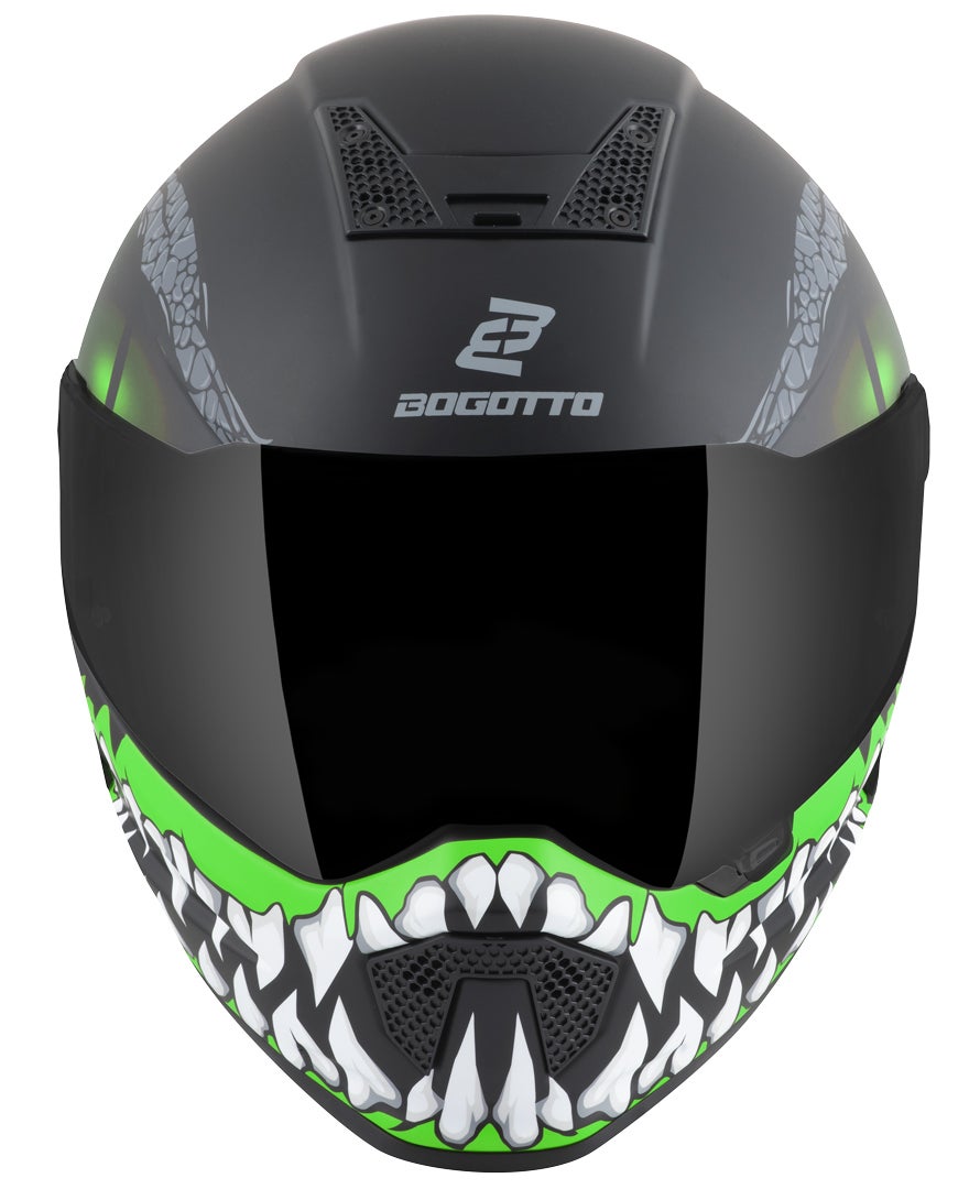 Bogotto Rapto Reptile Hełm /Zielony Mat S (55/56) Rysunek 3