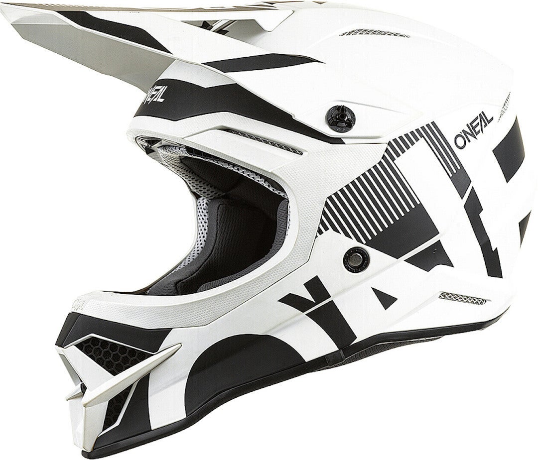 Oneal 3Series Vertical V.22 Motocross Helmet black/white M (57/58) Figure 1