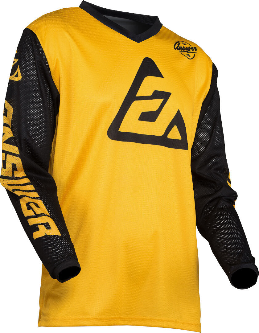Answer Arkon Bold Motocross Jersey yellow/black S Figure 2