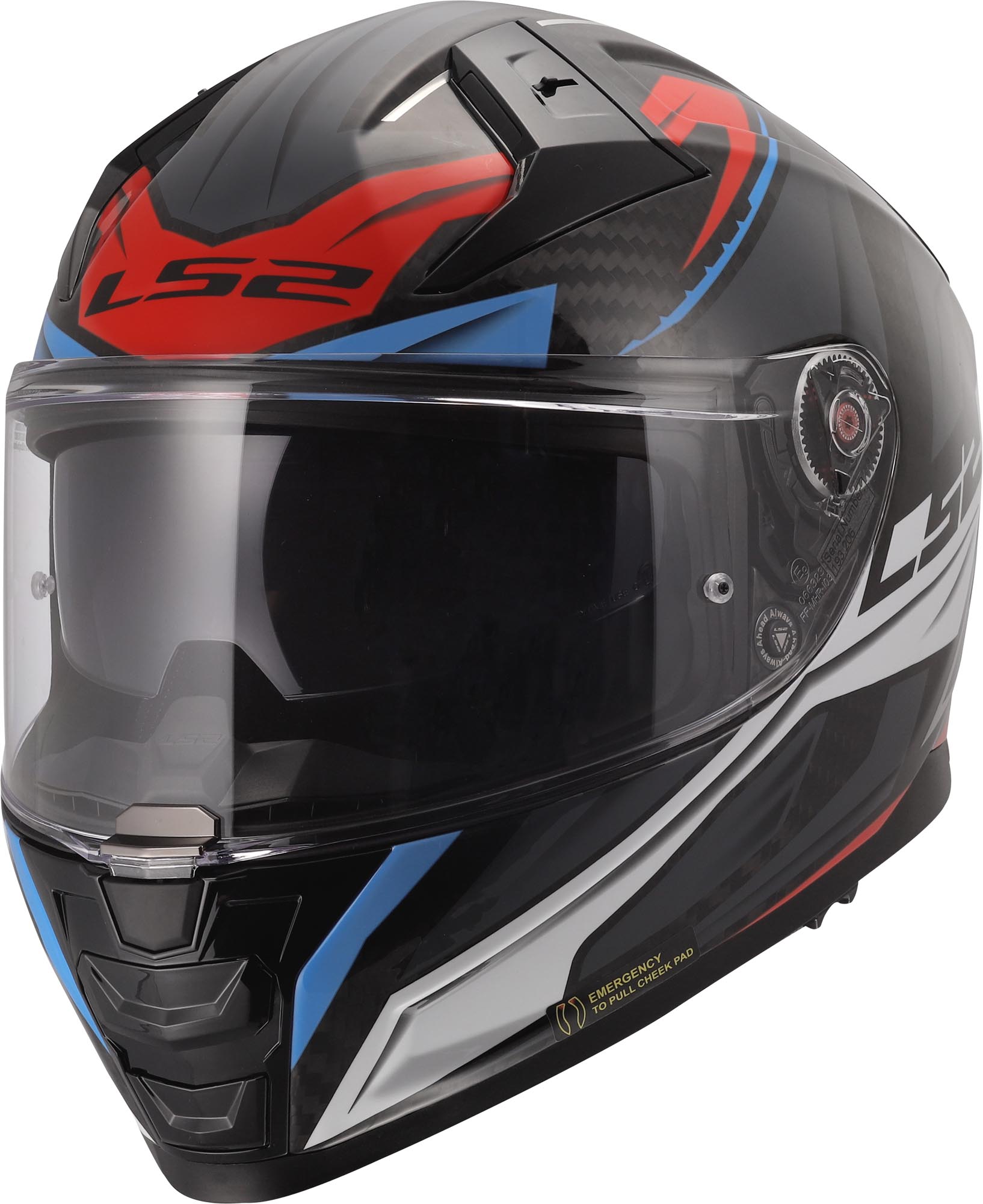 LS2 FF811 Vector II Carbon Savage Helmet-image-289204638