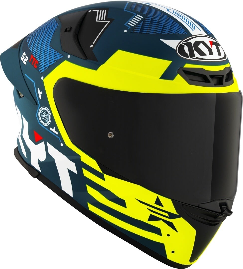 KYT TT-Revo Fuselage Casco Giallo opaco XL (61/62) Figura 7