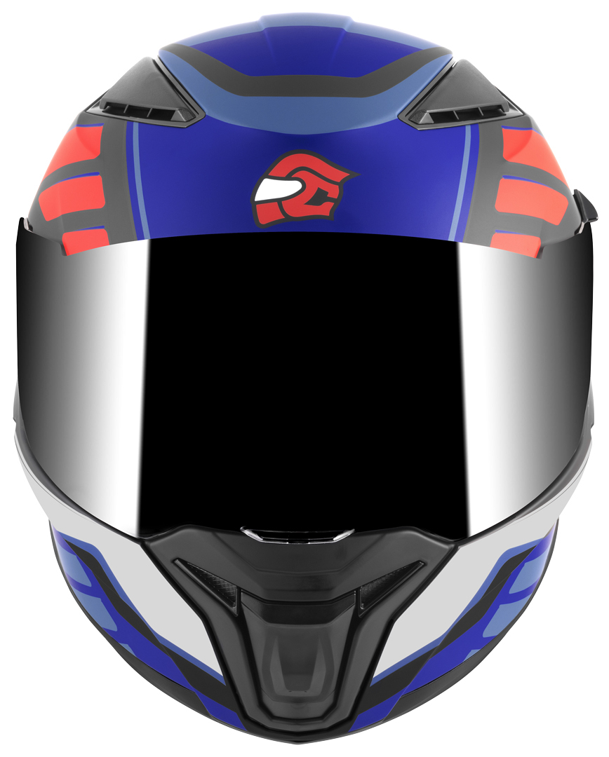 FC-Moto FF130SV Cavion Cască Negru mat/roșu/albastru XL Figura 4