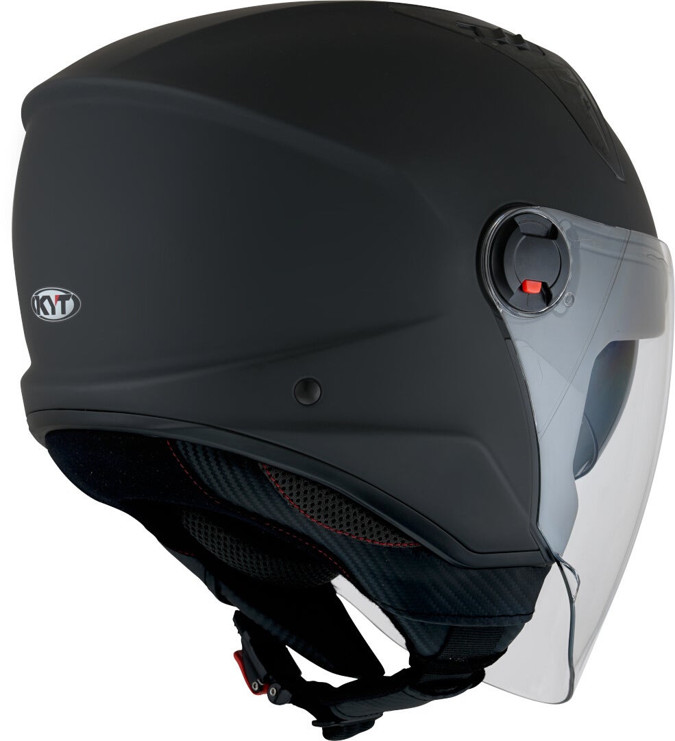 KYT D-City Plain Cască cu reacție Black matt XL (61) Figura 2