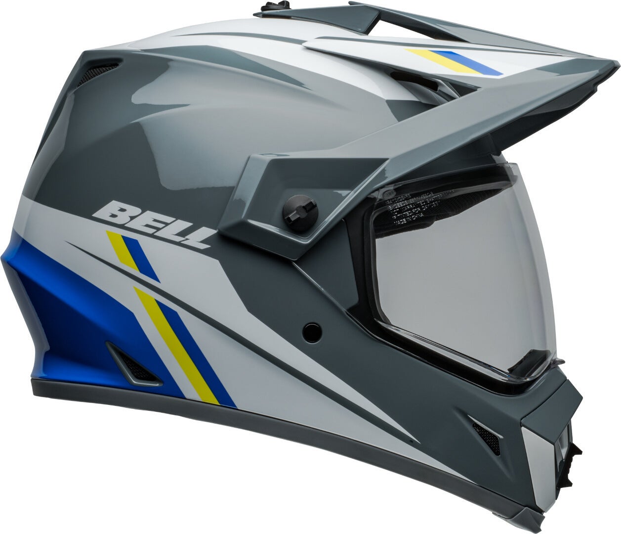 Bell MX-9 Adventure MIPS Alpine Motorcross Helm grijs/wit M (57/58) Figuur 3