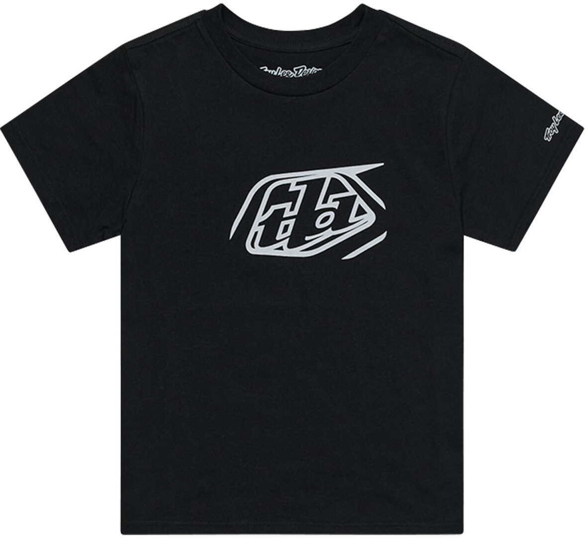 Troy Lee Designs Badge Tricou cu mânecă scurtă alb/negru L Figura 1