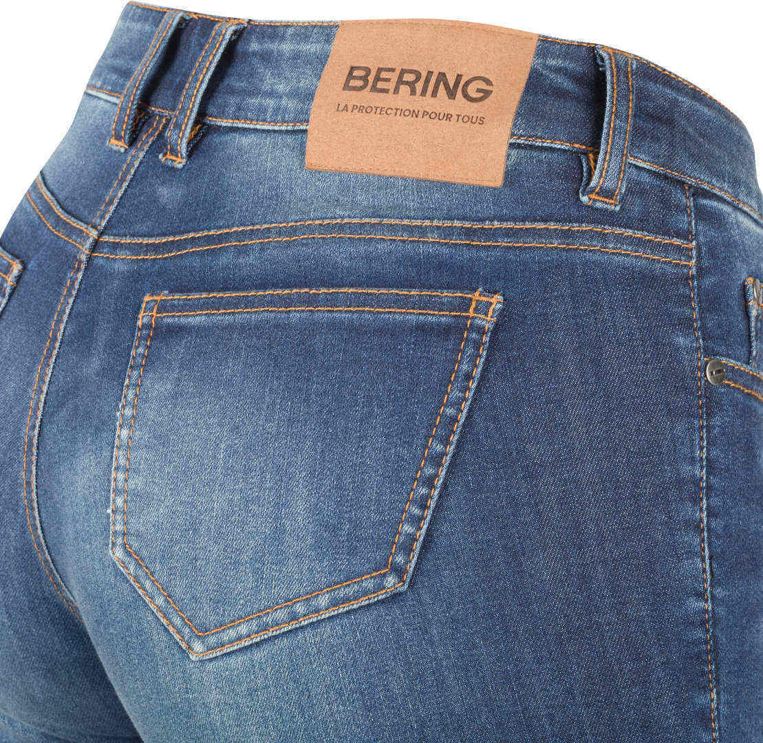 Bering Trust Tapered Dames Motorfiets Jeans Blue Stone Wash 38 Figuur 3