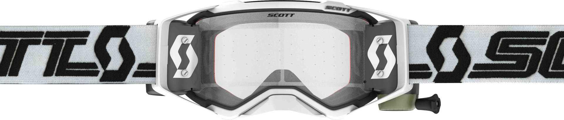 Scott Prospect Super WFS vit/svart Motocross Goggles Figur 2
