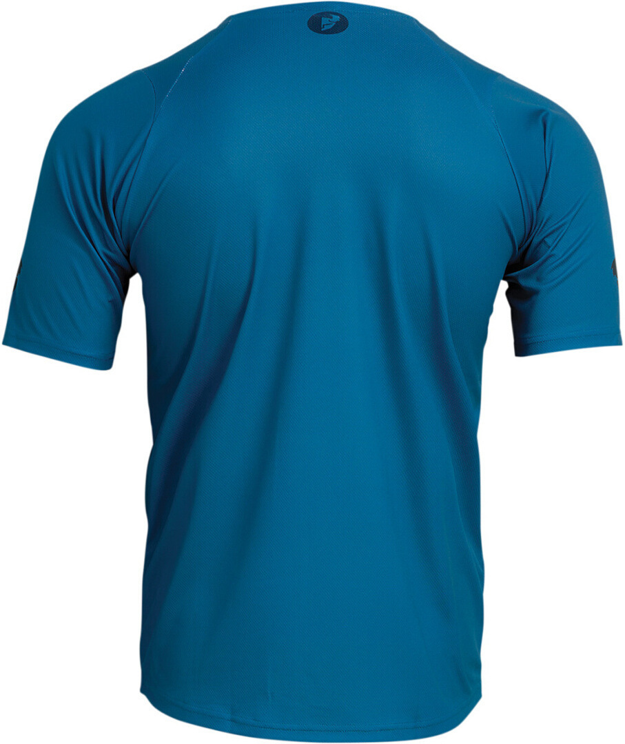 Thor Assist Caliber Shortsleeve Cykeltrøje blå M Figur 2