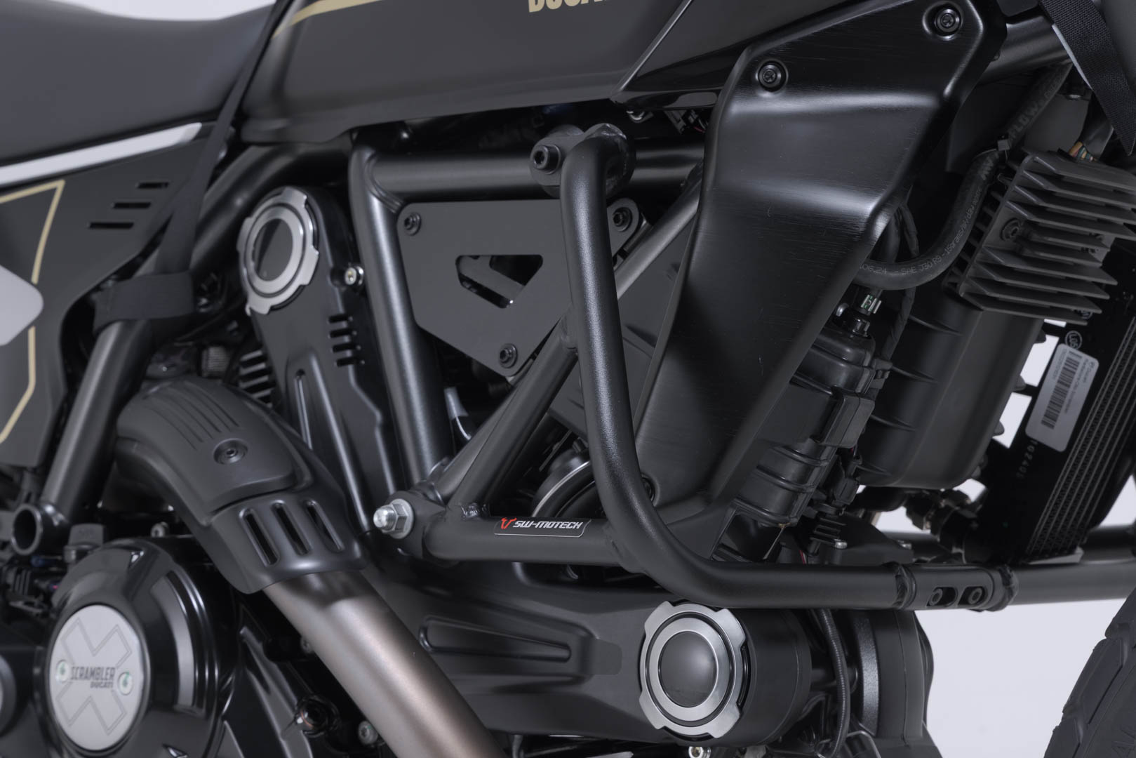 SW-Motech Krockbåge - Svart. Ducati Scrambler modeller (23-). Figur 1