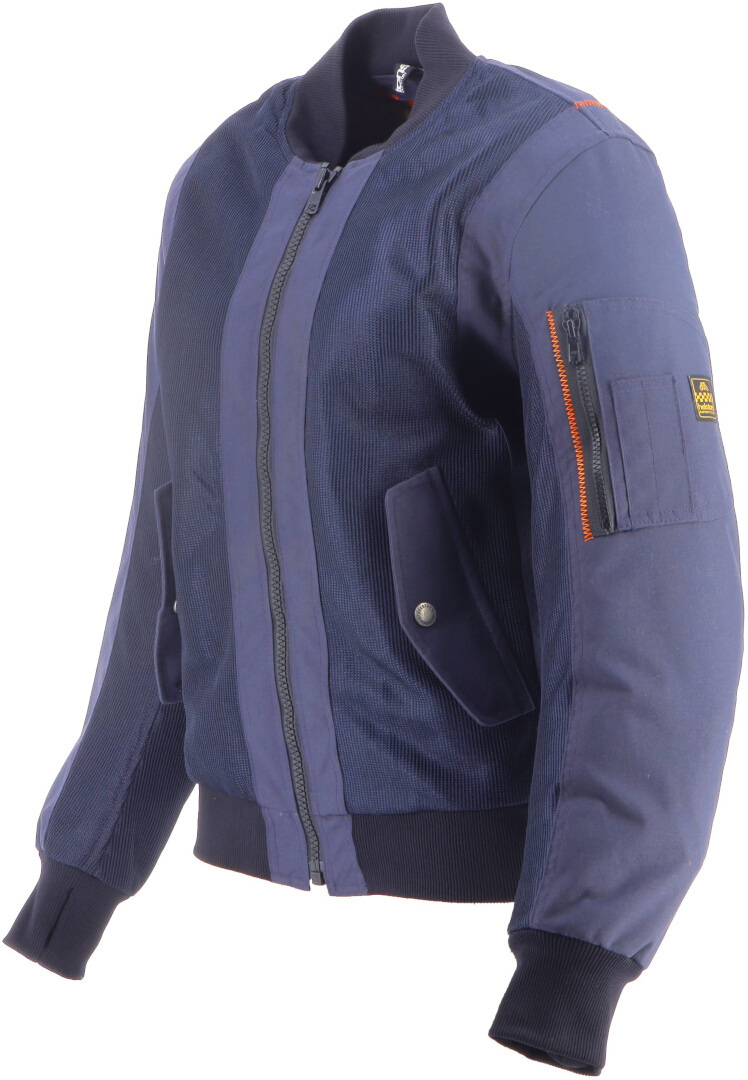 Helstons Elisa Damen Motorrad Textiljacke blau M Abbildung 3