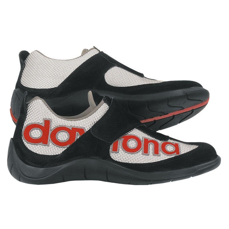 Daytona Moto Fun Motorradschuhe schwarz/silber/rot 36 Abbildung 1