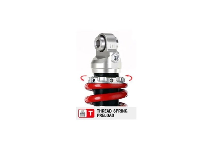 YSS Amortecedor duplo traseiro VMX RC Husq 79-80 Figura 3