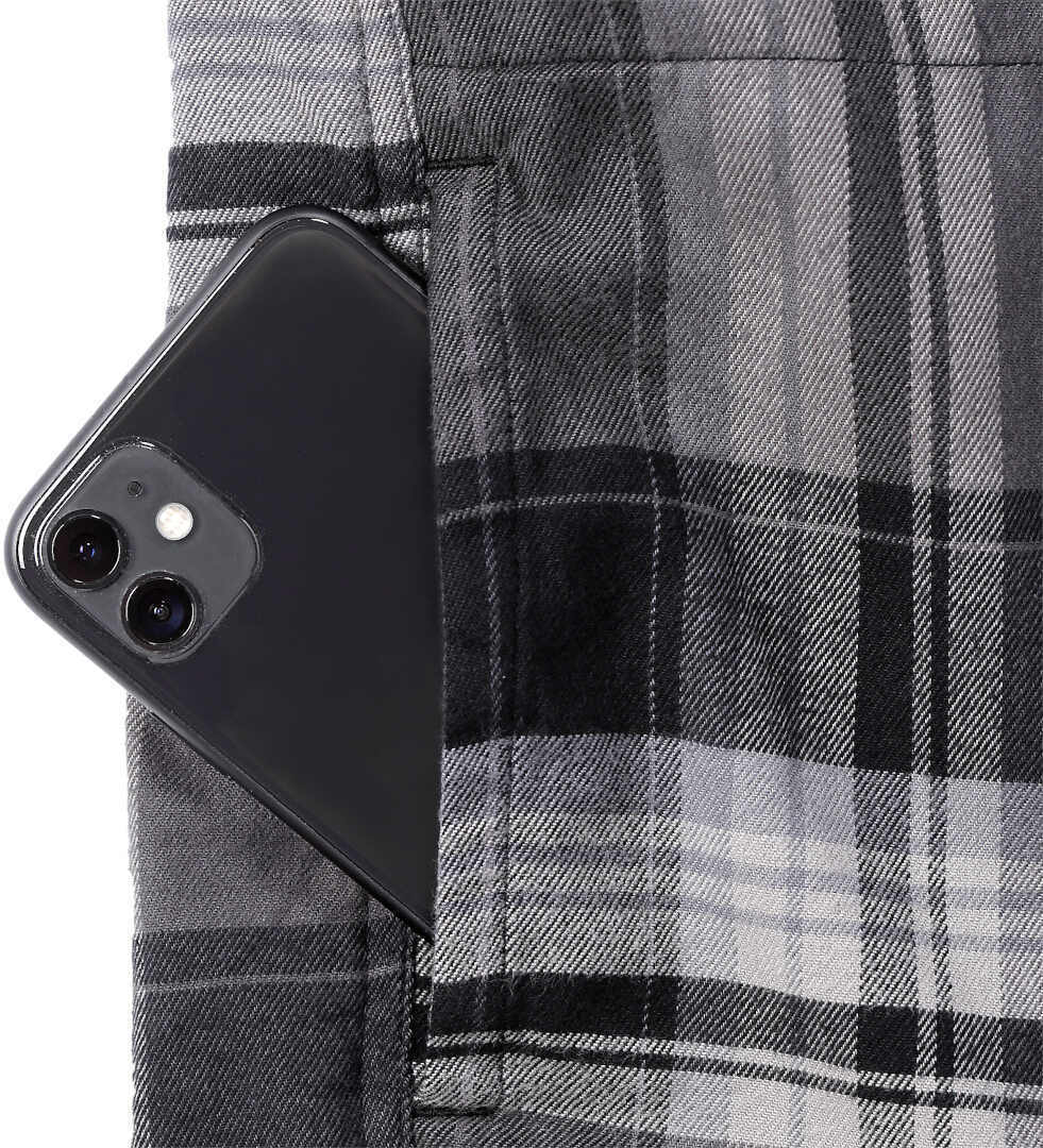 Carhartt Rugged Flex Flannel Hooded Hemd schwarz L Abbildung 6