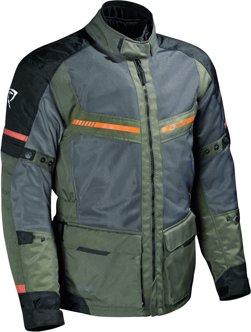 DIFI Corsica Aerotex Motorcycle Textile Jacket green/black L Figure 1