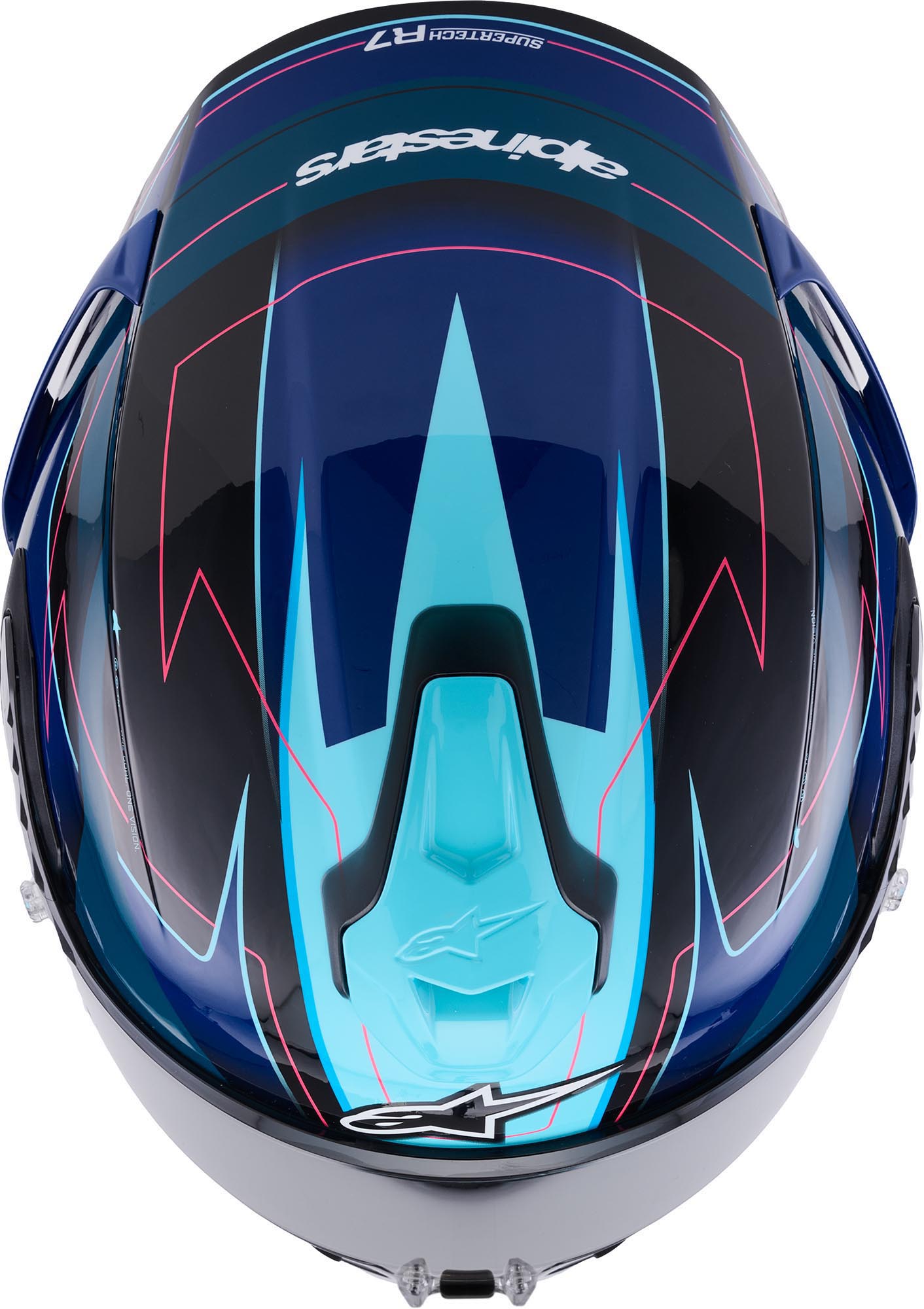 Alpinestars S-R7 Kinetis Čelada modra/bela/rdeča M Slika 5
