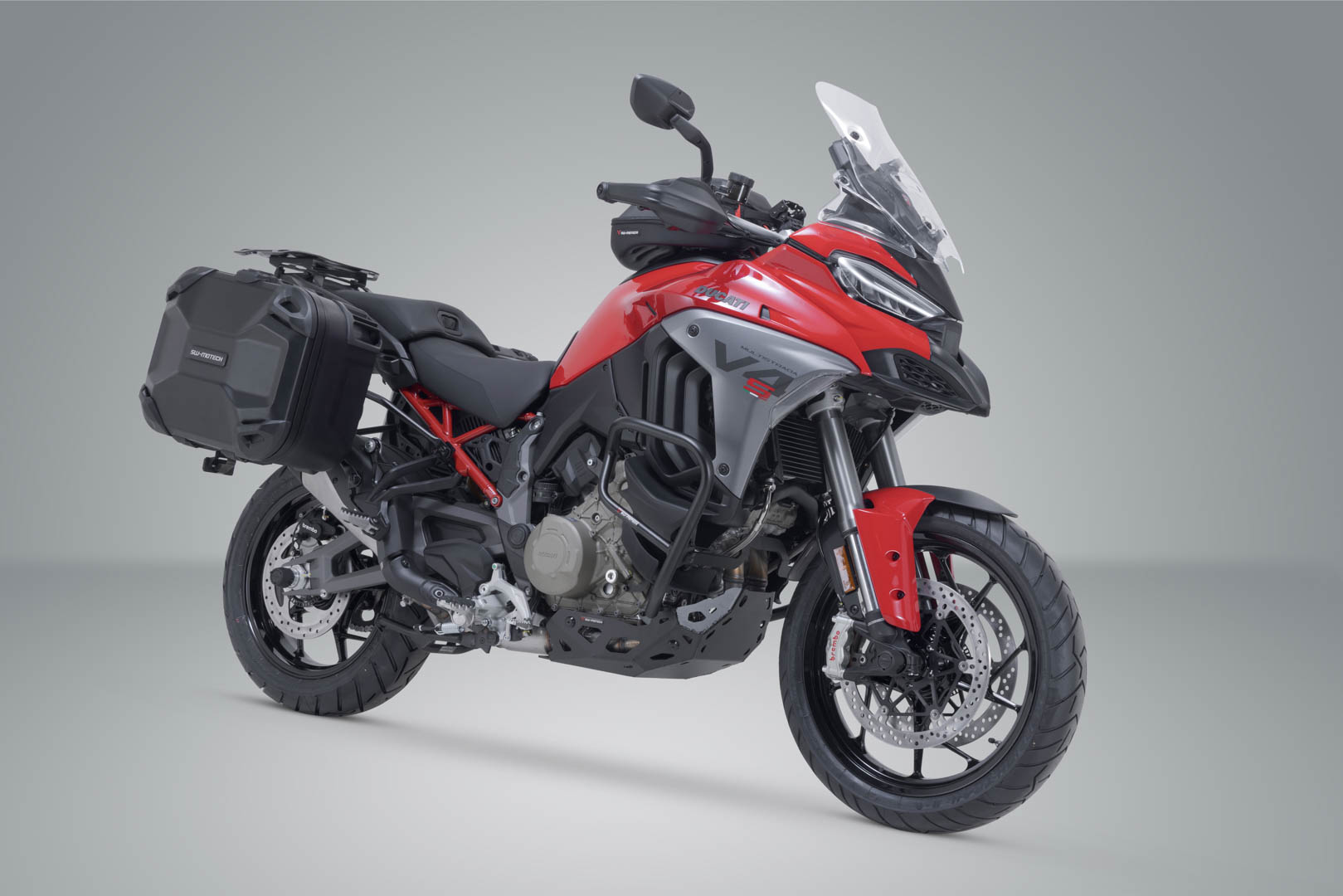 Sistem de carcasă rigidă SW-Motech DUSC - Negru. 41/41 l. Ducati Multistrada V4 (20-). Figura 2