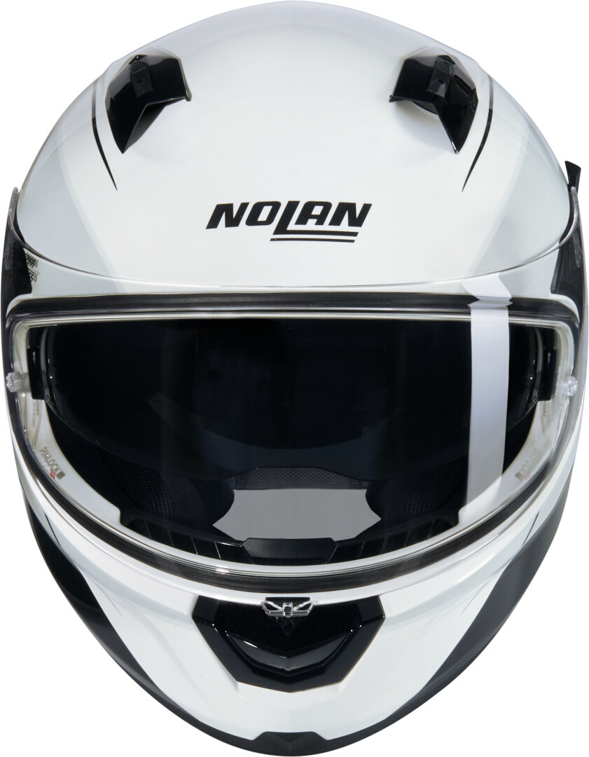 Nolan N60-6 Sport Mesmerico Cască Alb/Negru XXXL (65) Figura 3