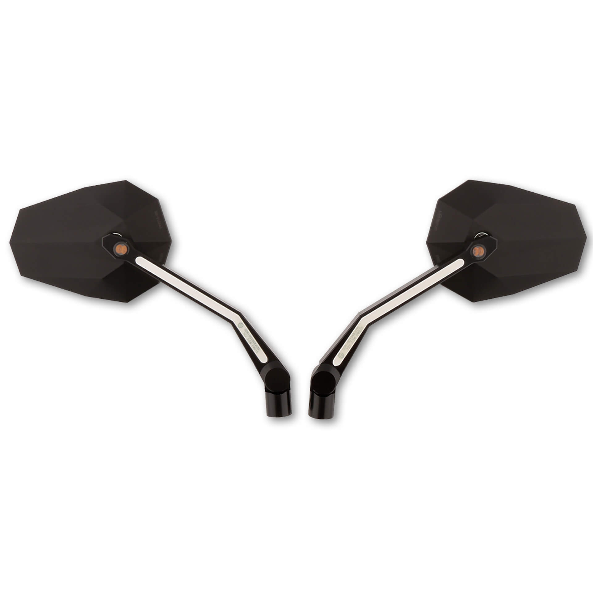 HIGHSIDER STEALTH-X4 Spiegel mit LED Blinker & Positionslicht Figura 2