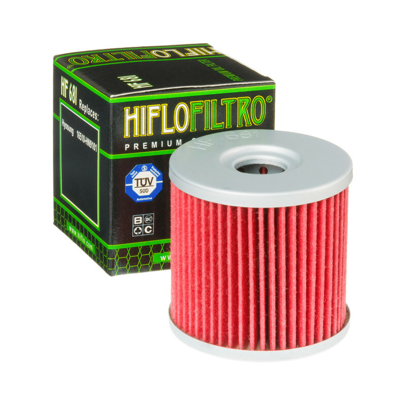Hiflofiltro Oljefilter - HF681 Figur 2