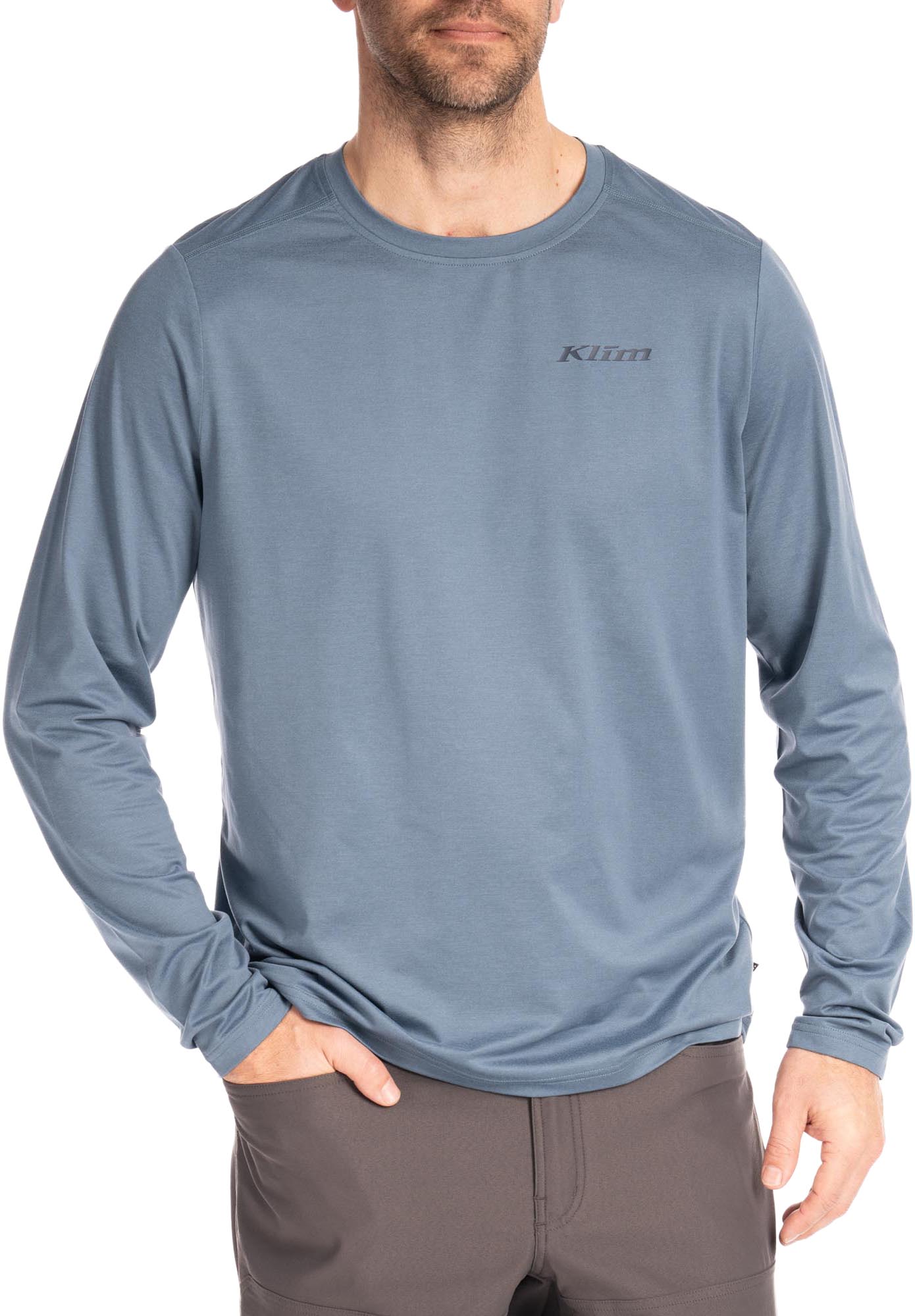 Klim Static Peak Camicia a maniche lunghe blu 3XL Figura 1