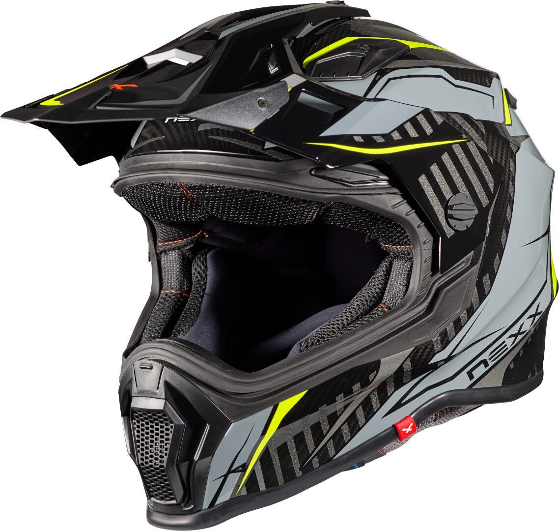 Nexx X.WRL Atika Helm grijs/geel Verlies (59/60) Figuur 4