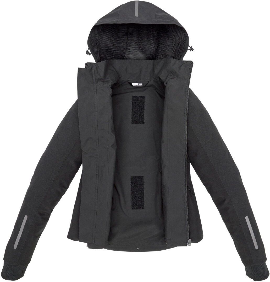 Spidi H2Out II Hanorac impermeabil pentru motociclete pentru doamne negru M Figura 3