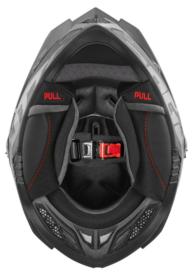 Bogotto FG-601 Duo Cască Enduro din fibră de sticlă Grey matt XXXL Figura 12