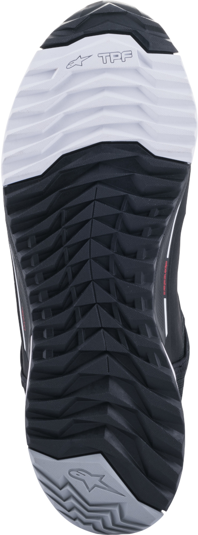 Alpinestars CR-X Drystar Motorcykel Skor svart/vitt 12,5 (46) Figur 7