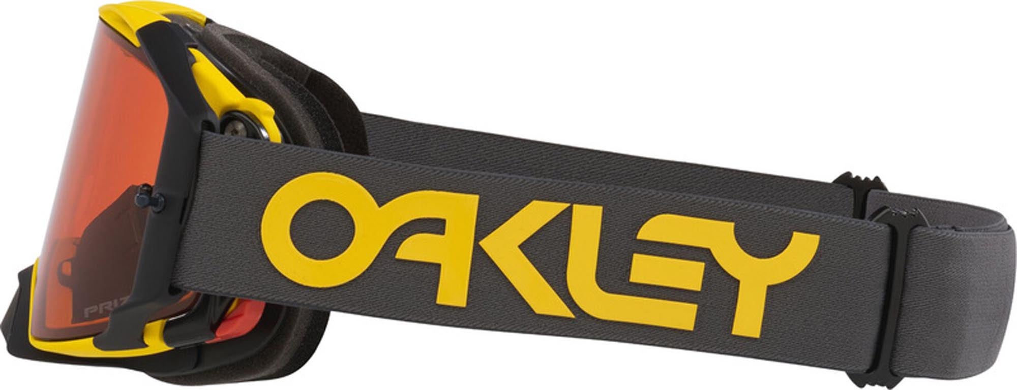 Oakley Airbrake Moto Prizm Motokrosa brilles dzeltens/pelēks 3. attēls