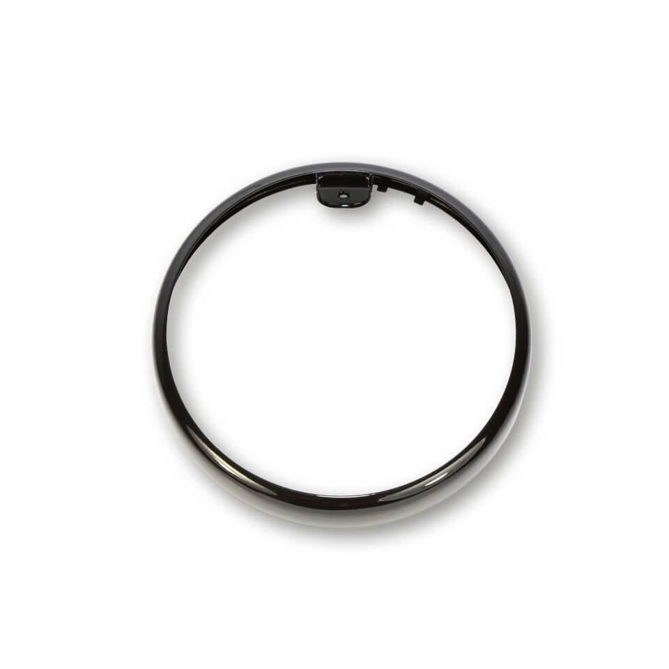SHIN YO Lampenring für 7 Zoll Scheinwerfer RENO, schwarz glänzend Figura 1 SHIN YO Lampenring für 7 Zoll Scheinwerfer RENO, schwarz glänzend Figura 1