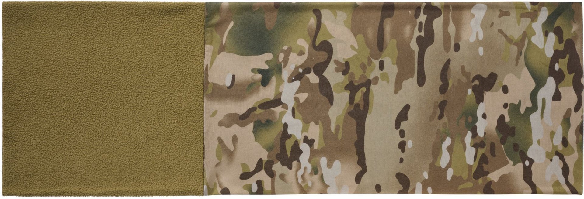 Brandit Fleece Multifunktionella huvudbonader ljusgrön/mörkgrön Figur 2