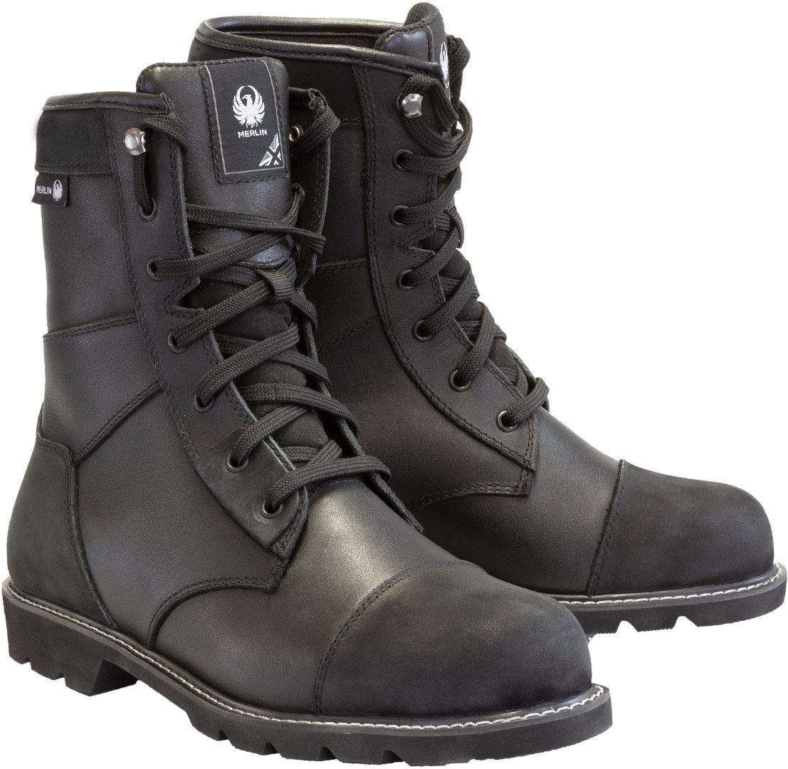 Merlin Bandit D3O Waterproof Motorcycle Boots black matt 45 Figure 2