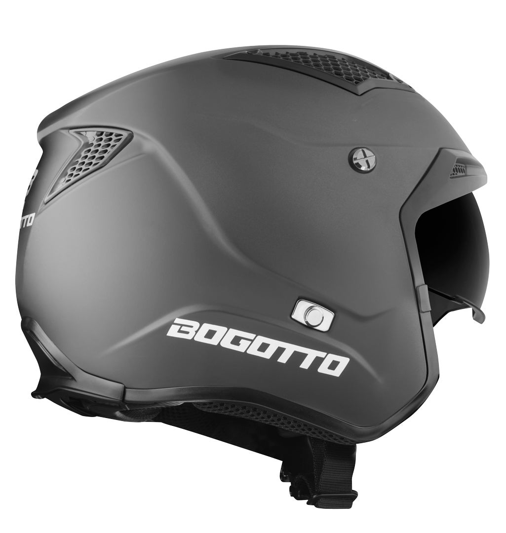 Bogotto Radic Casco nero opaco L Figura 10