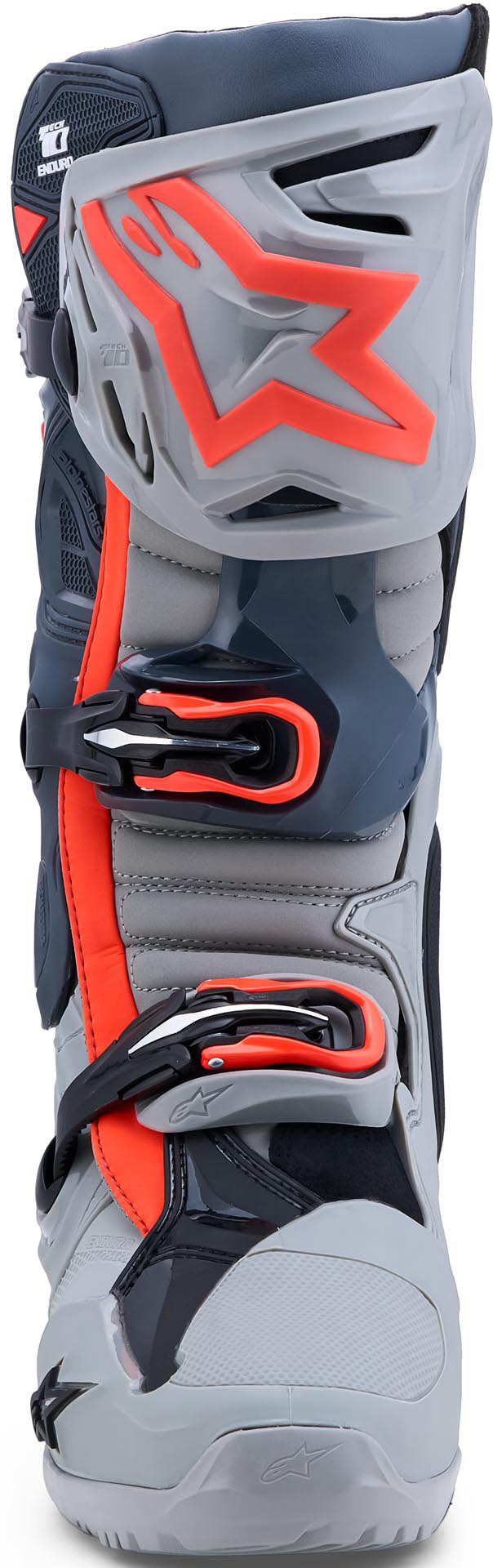 Alpinestars Tech 10 Enduro Motocross Stiefel grau/rot 8 Abbildung 7