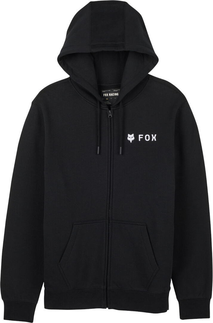 FOX Absolute Zip Hoodie black M Figure 1