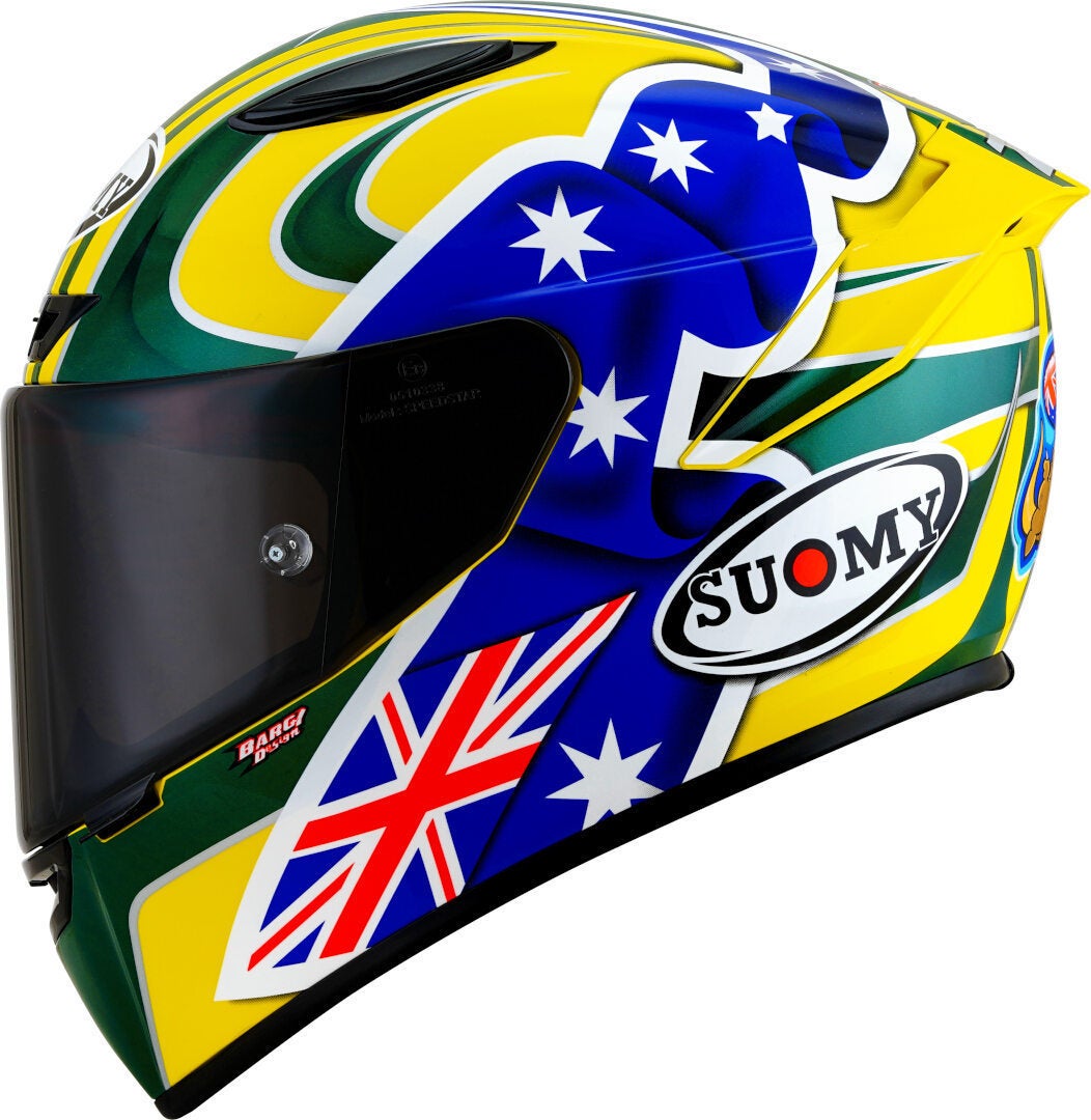 Suomy Track-1 Troy Bayliss Replica 2005 E06 Casco S (55/56) Figura 5