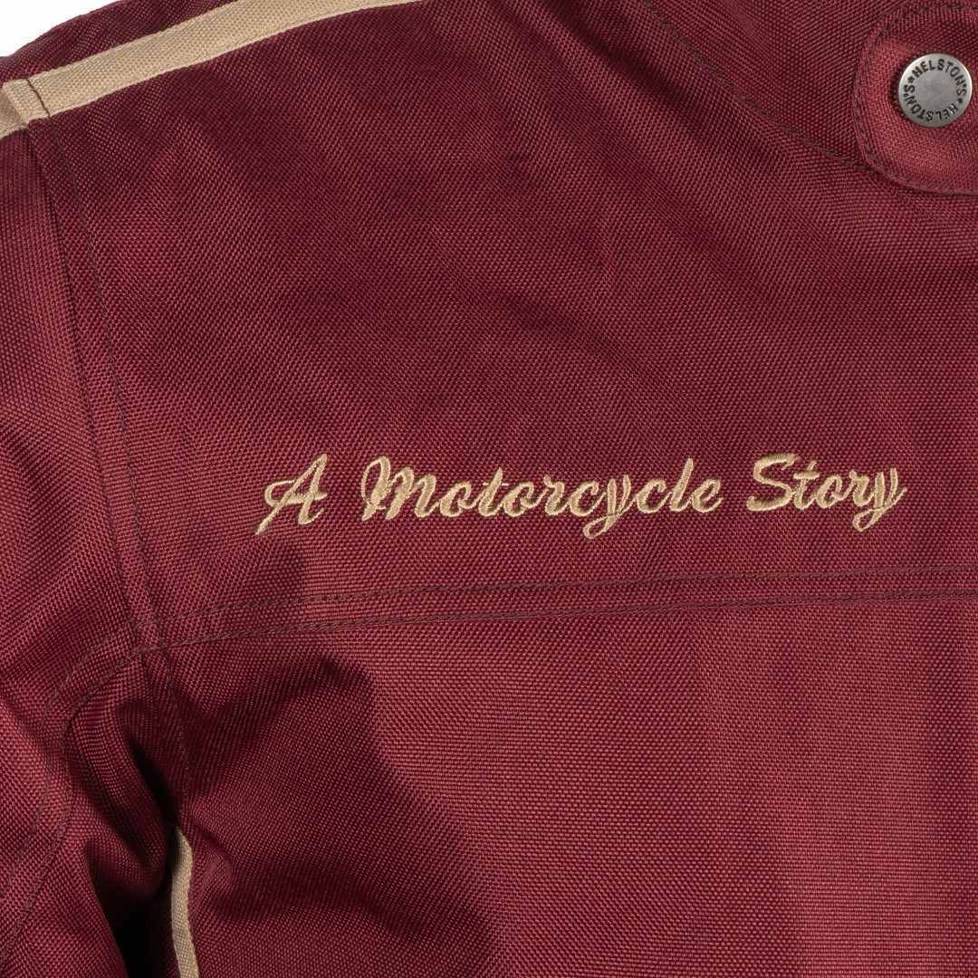 Helstons King Motorrad Textiljacke burgunderrot L Abbildung 3