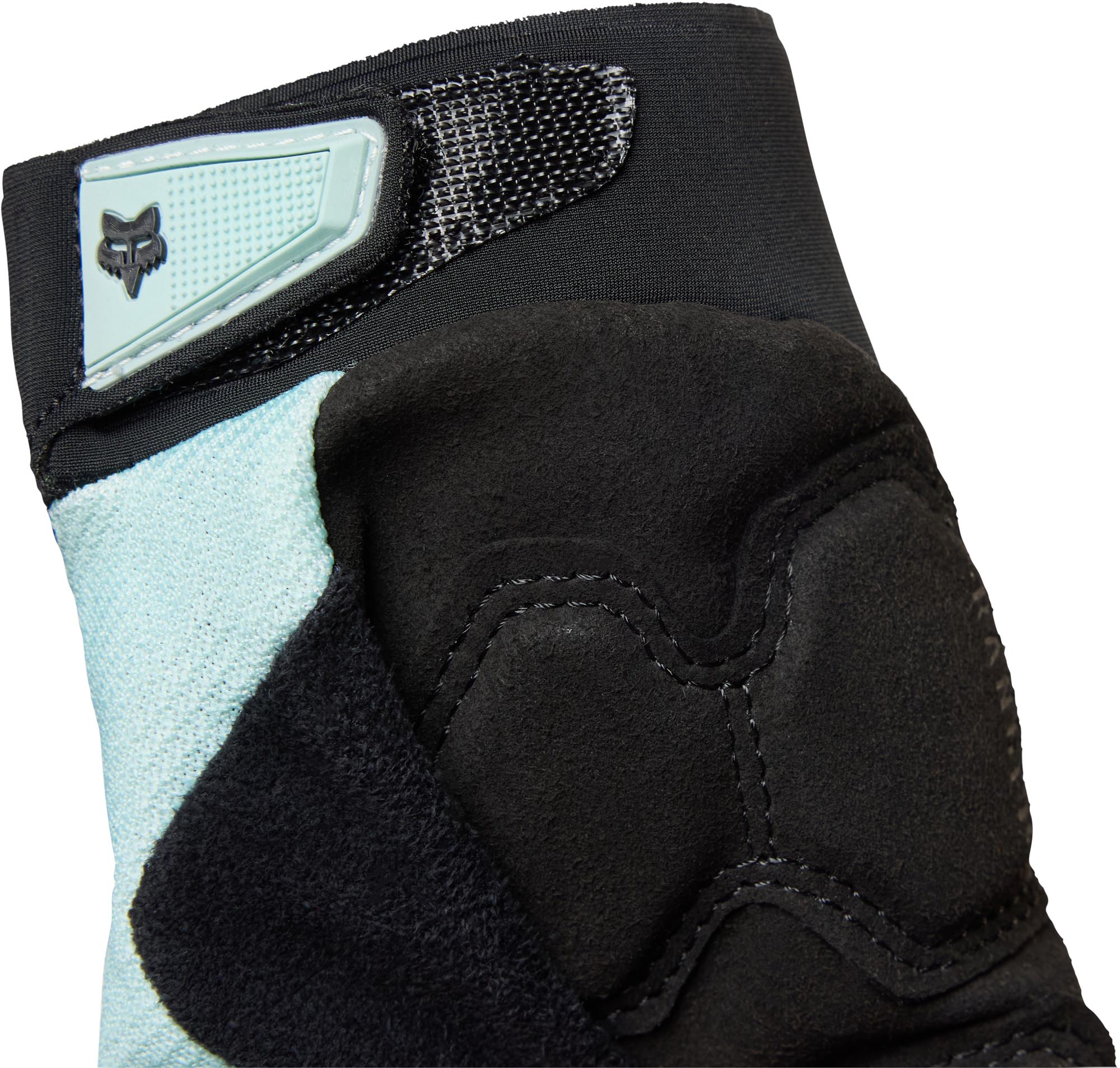 FOX Ranger Gel Short Ladies Bicycle Gloves light blue/black S Figure 4