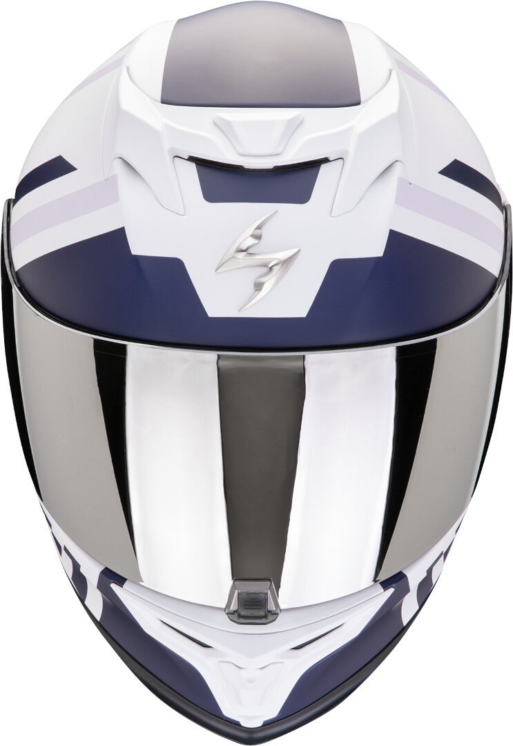 Scorpion Exo-520 Evo Air Banshee Casco bianco/blu L (59/60) Figura 3