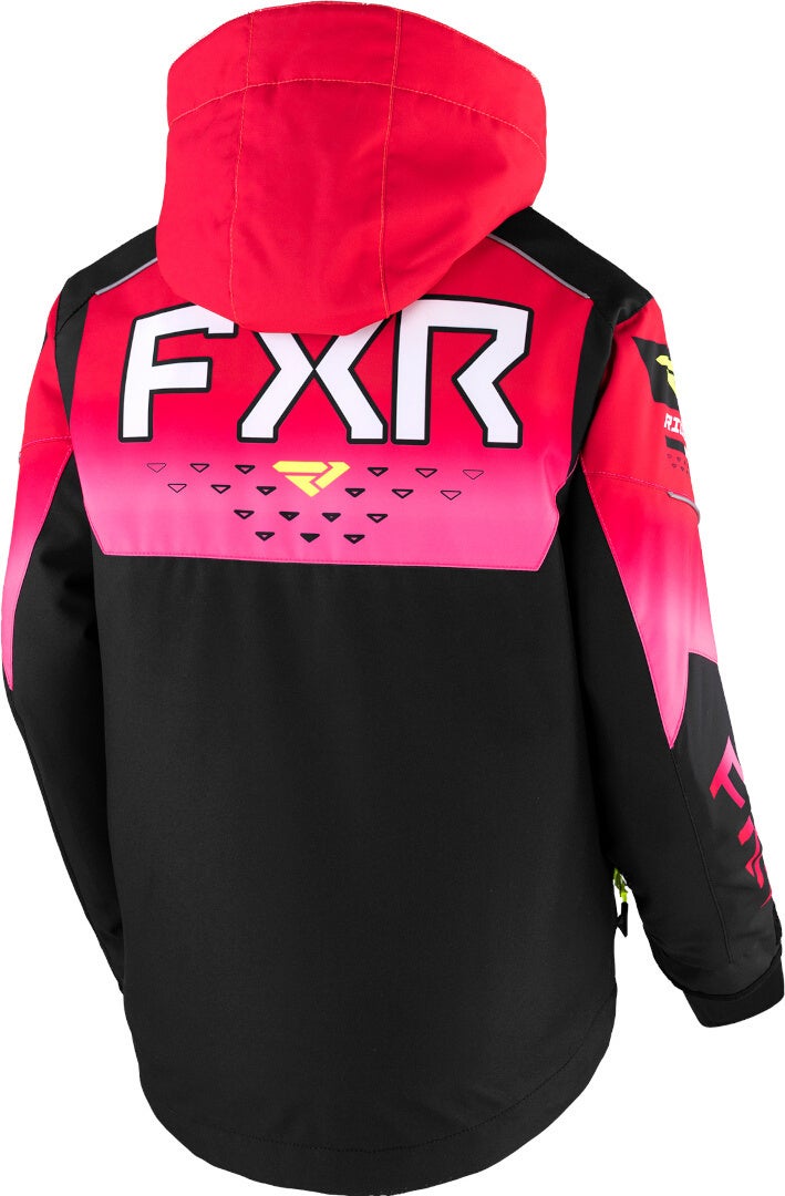 FXR Helium 2023 Snescooterjakke til unge sort/pink 14 Figur 2