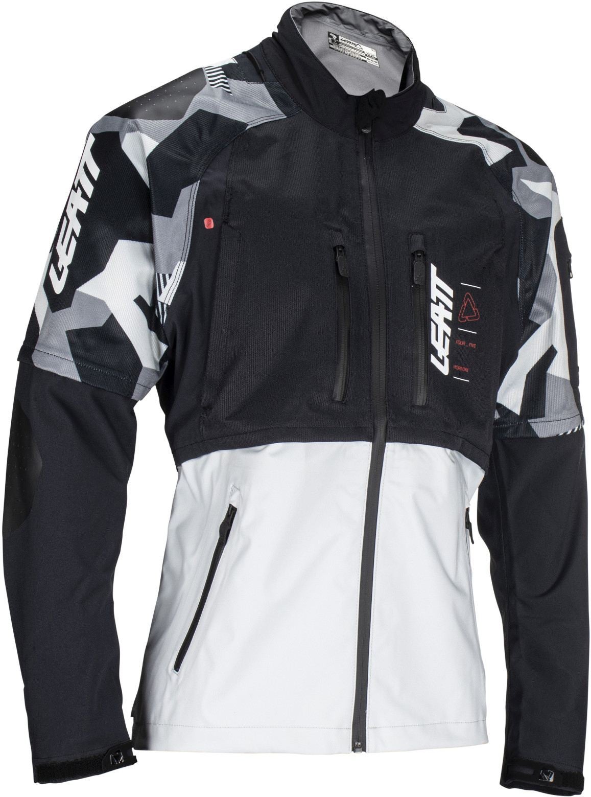 Leatt 4.5 HydraDri Waterproof Motocross Jacket black/grey XXL Figure 1