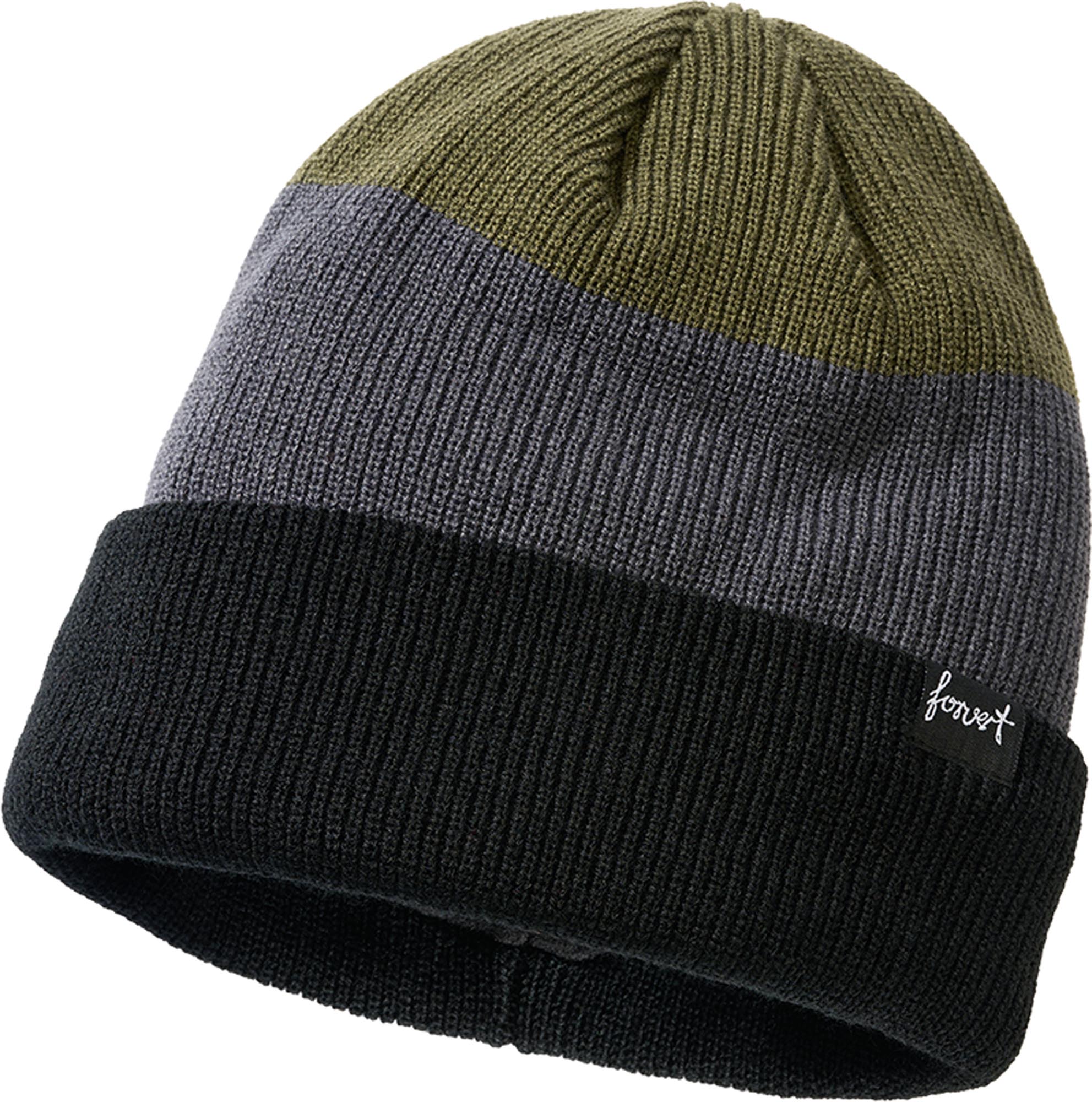Brandit Forvert Beaver Creek Beanie negru/gri/verde Figura 1