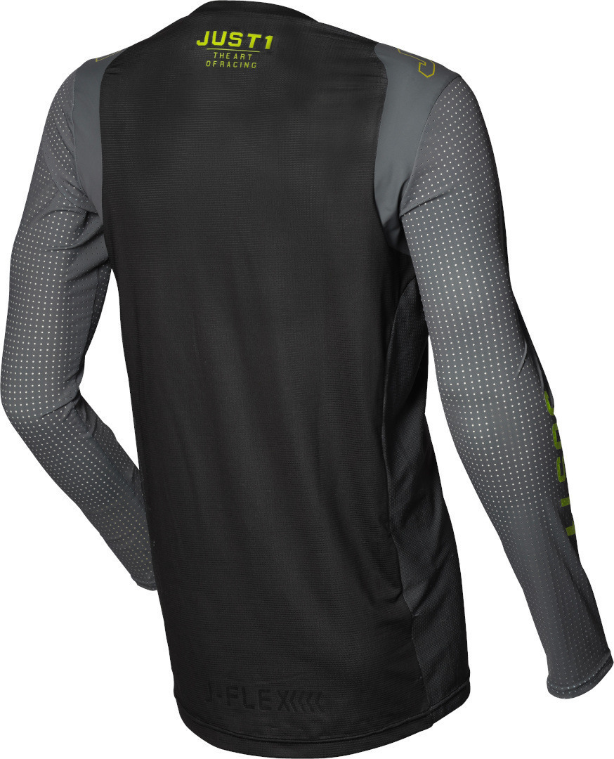 Just1 J-Flex Motocross Jersey sort/grå/neon M Figur 2
