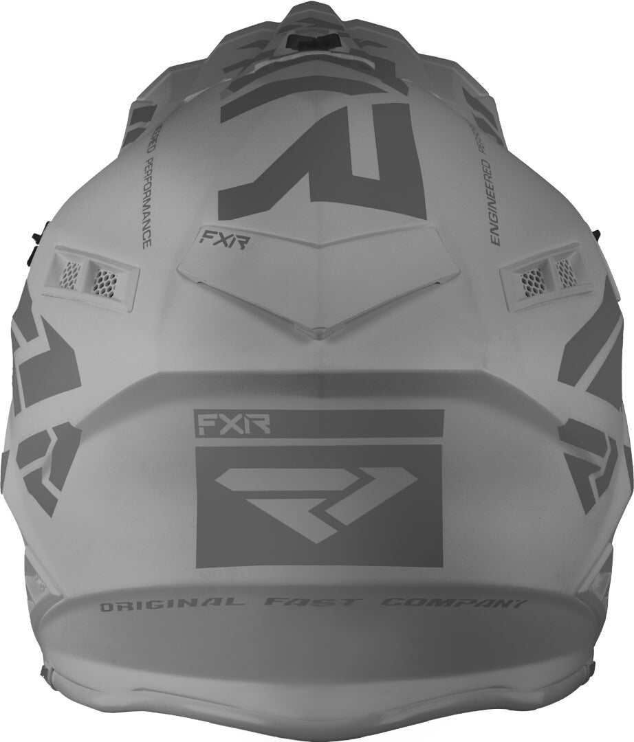 FXR Helium Prime Casco Motocross metallo/argento L (59/60) Figura 5