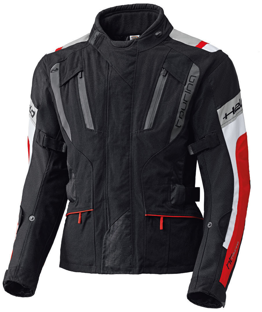 Held 4-Touring vandtæt motorcykel tekstiljakke sort/rød M Figur 1