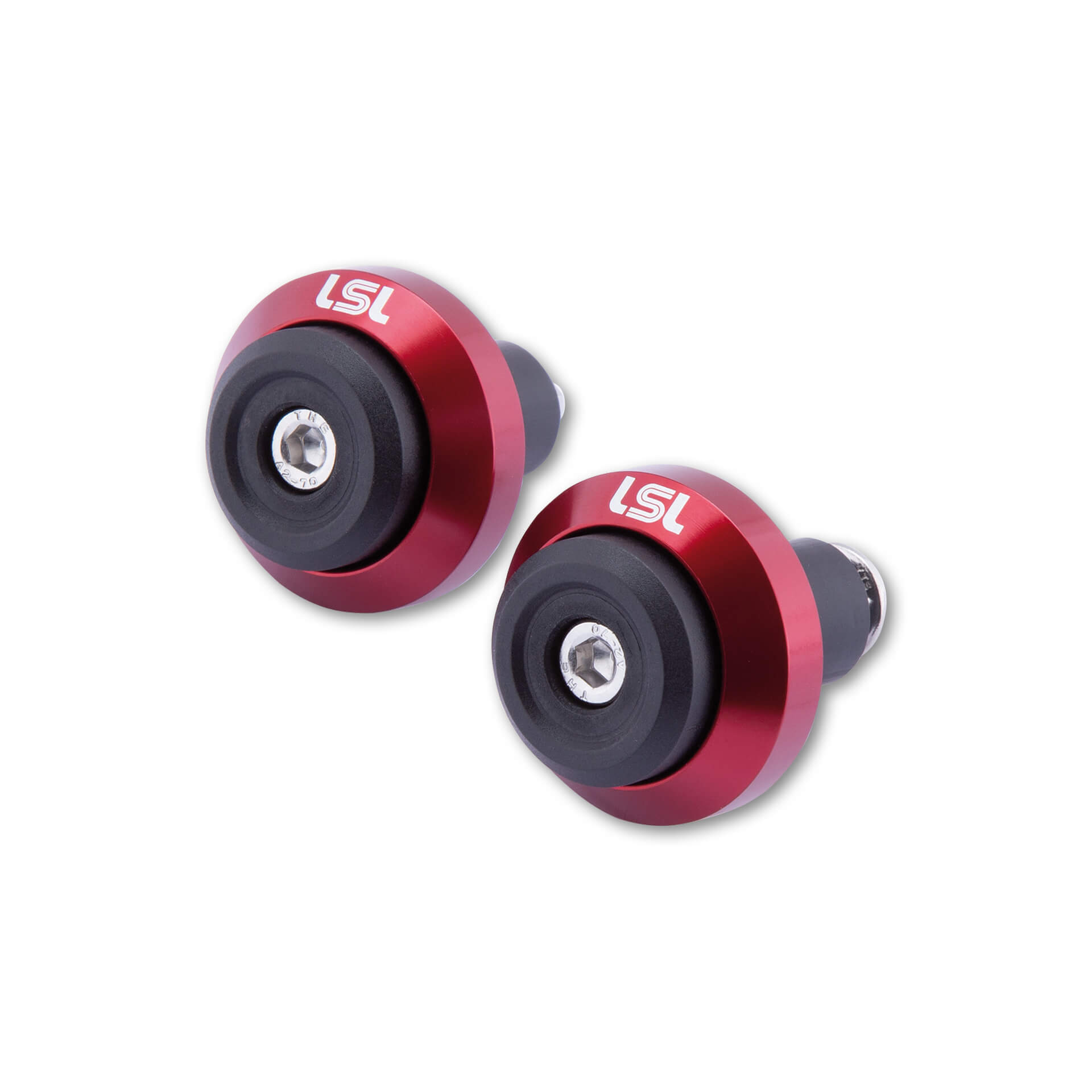 LSL GONIA handlebar weights pair, in various colors red Figure 1