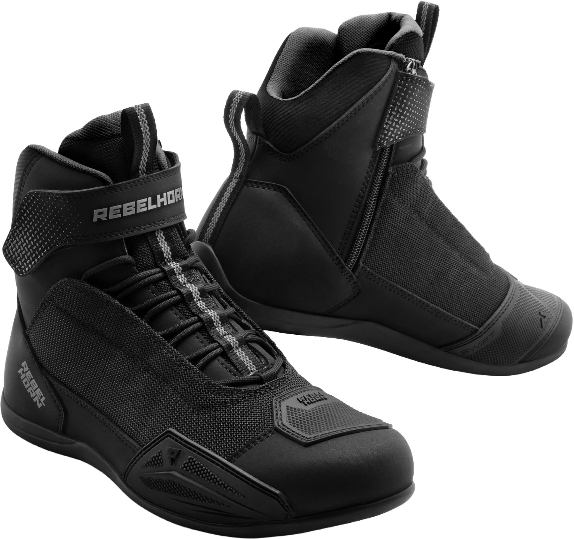 Rebelhorn Swift Motorcykelsko Sort 43 Figur 1
