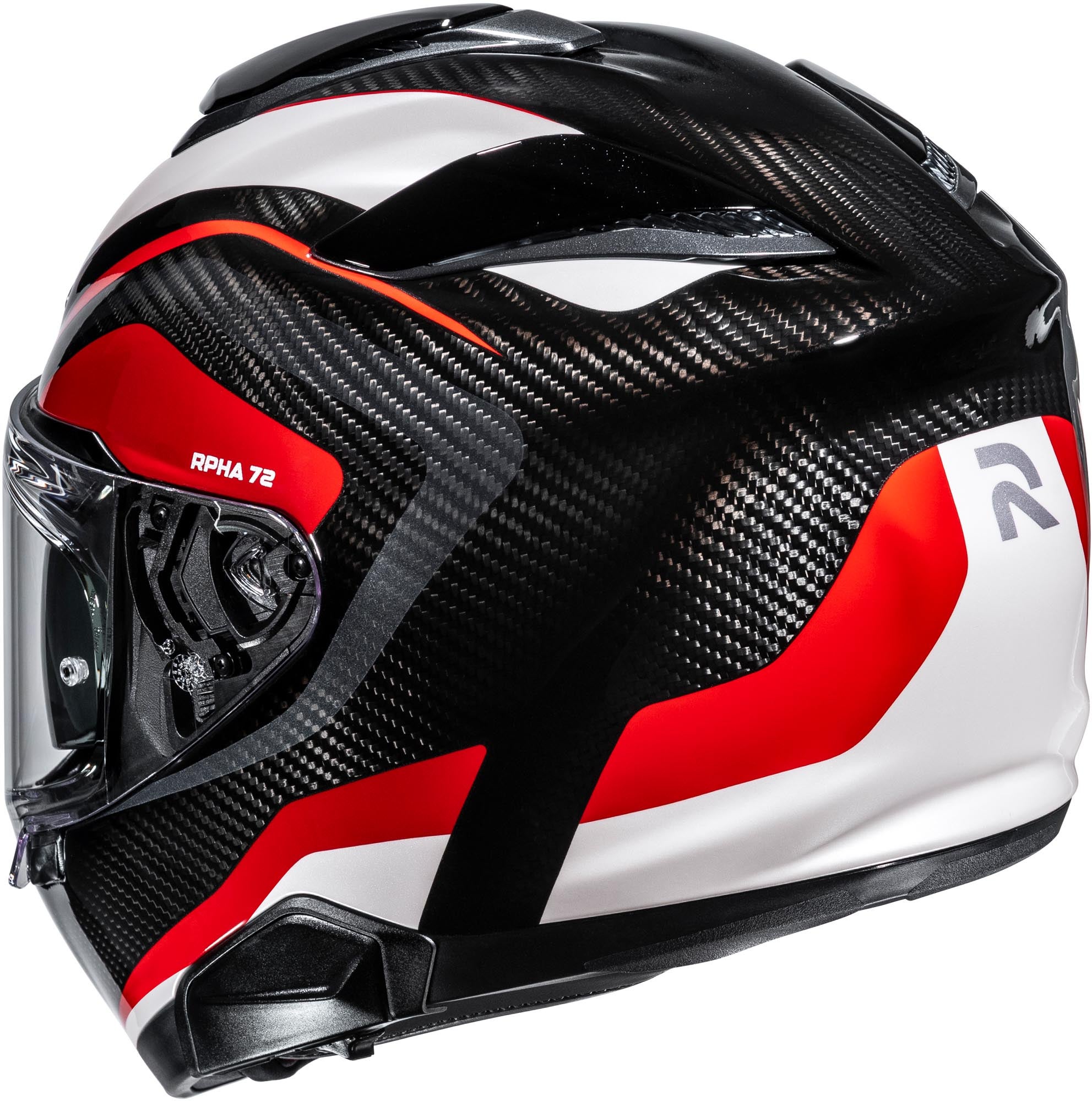 HJC RPHA 72 Carbon Lis Helmet black/white/red M (57/58) Figure 3